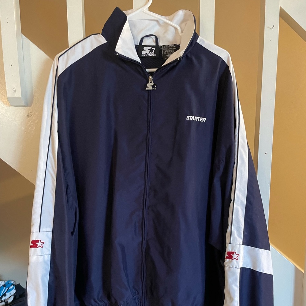 Vintage Starter lightweight zip up Jacket